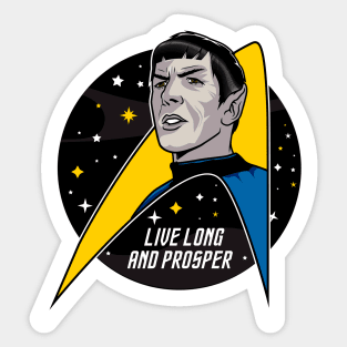Live long and prosper Sticker
